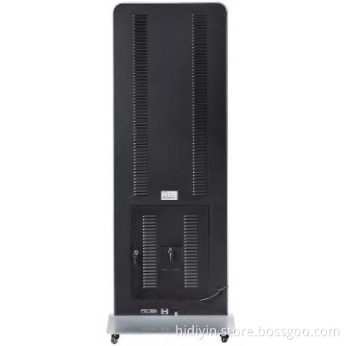 55 inch floor stand LCD CF card advertisement player with ROHS